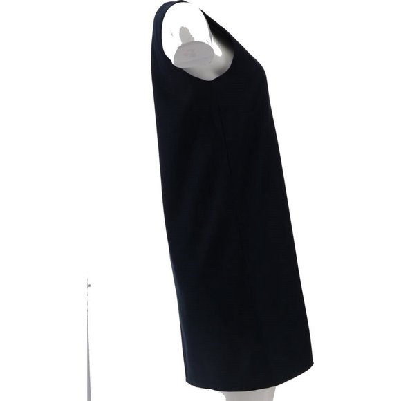 NWT LANDS' END LITTLE GIRL'S BUTTON FRONT A-LINE JUMPER CLASSIC NAVY 6 - Picture 3 of 11